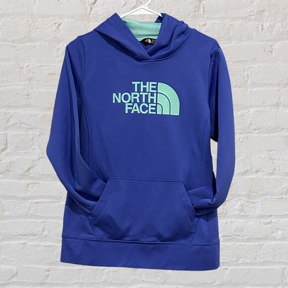 The North Face Fleece Logo Hoodie Women’s Sz Medium - Picture 1 of 3